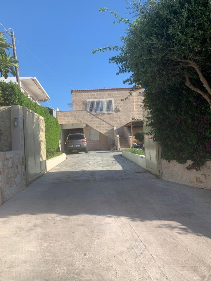 Villa Agia Marina 5M Walk To The Beach With Private Pool Kültér fotó