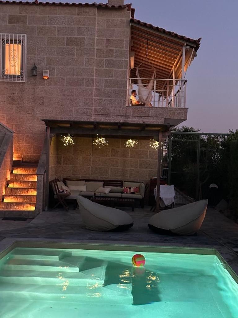 Villa Agia Marina 5M Walk To The Beach With Private Pool Kültér fotó